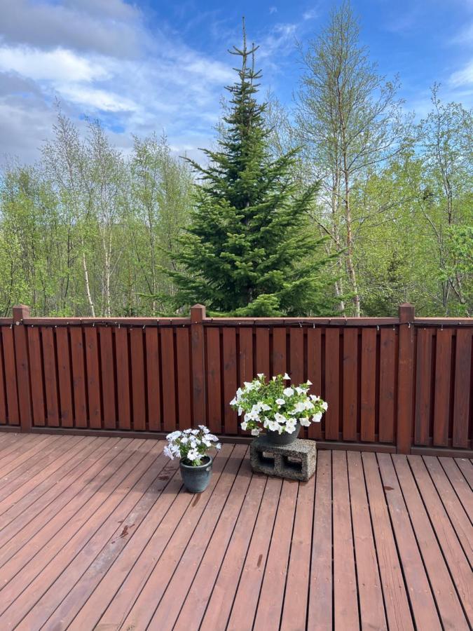 Summerhouse Vaglaskogur アークレイリ エクステリア 写真